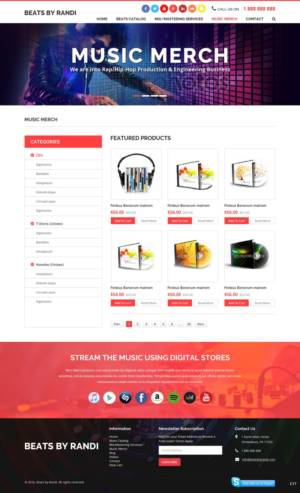 Web Design by pb for this project | Design: #11319539