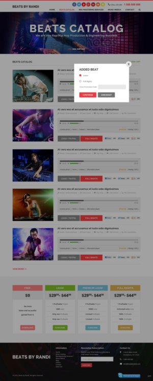 Web Design by pb for this project | Design: #11344341