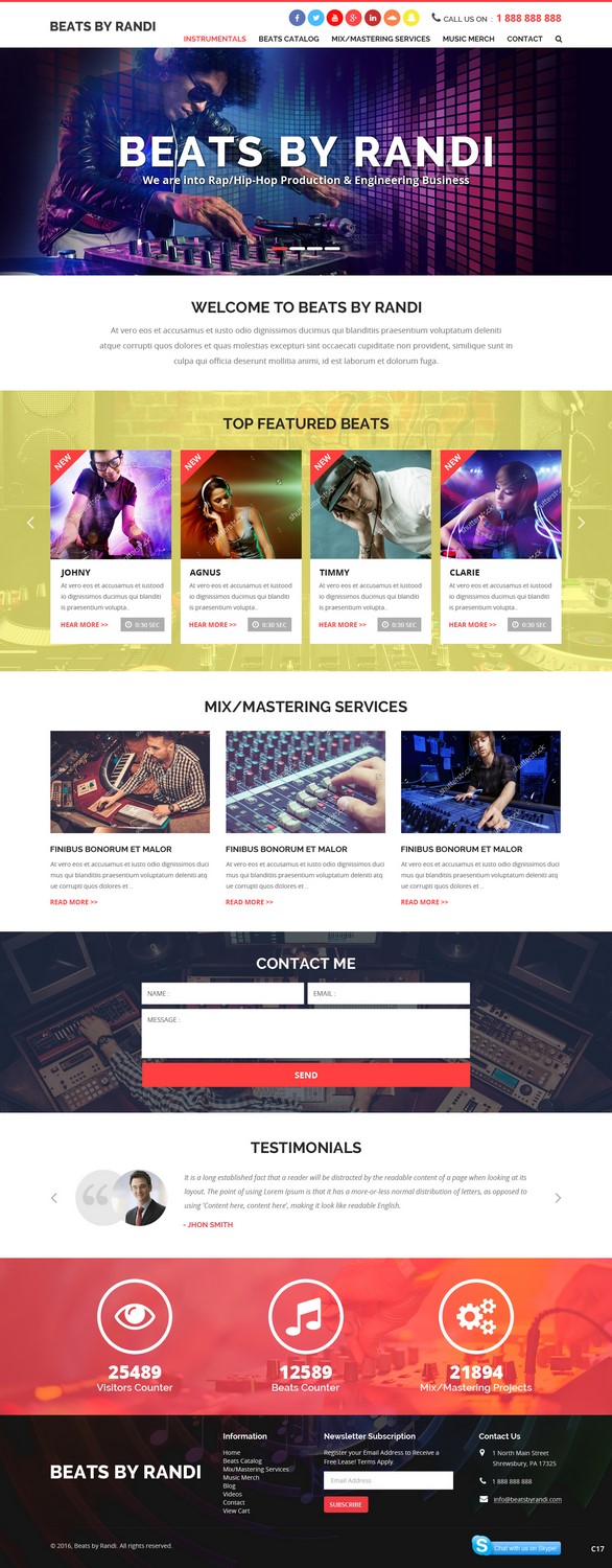 Web Design by pb for this project | Design #11355378