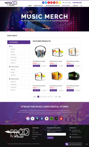 Web Design by pb for this project | Design: #11491199
