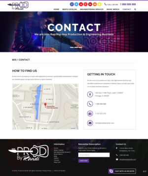 Web Design by pb for this project | Design: #11508903