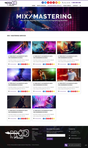 Web Design by pb for this project | Design: #11508904