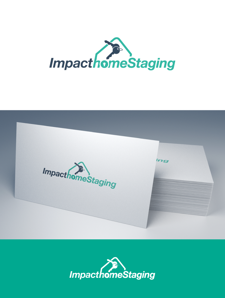 Logo Design by designgreen for Impact Home Staging | Design #11232076