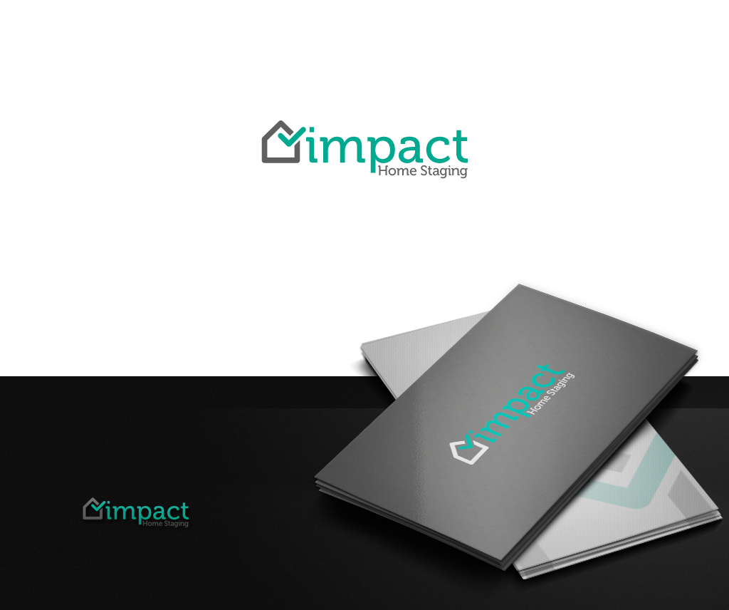 Logo Design by JohnM. for Impact Home Staging | Design #11228746