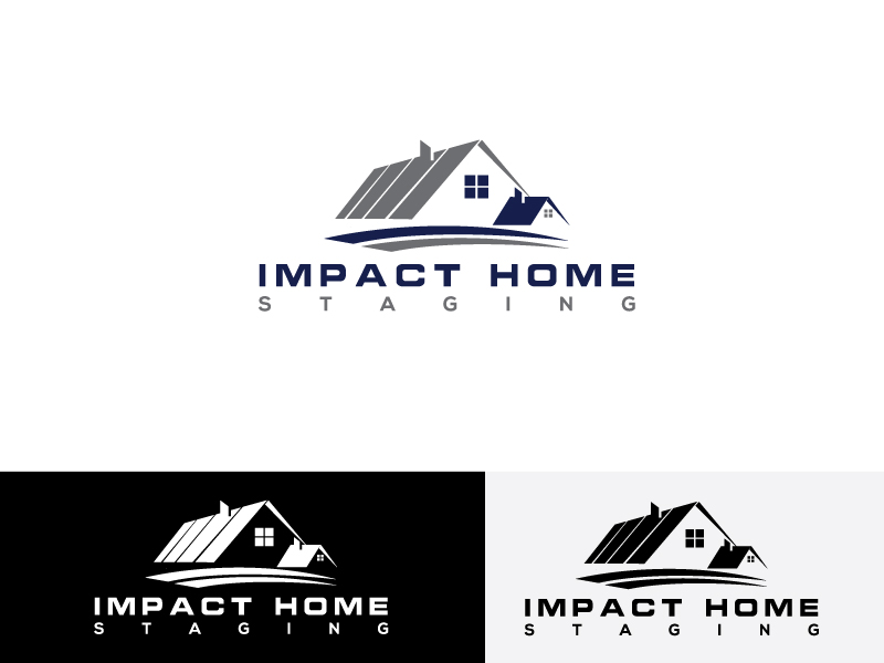 Logo Design by kdesigns for Impact Home Staging | Design #11281687