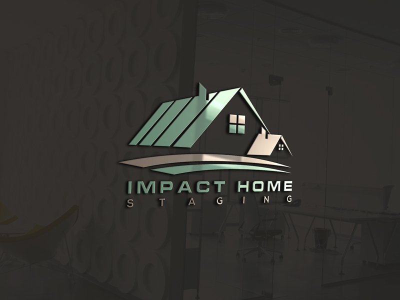 Logo Design by kdesigns for Impact Home Staging | Design #11281696