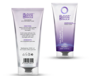 Lunar Repair Module - A Hair Repair Creme Of Another Kind | Diseño de Empaque por MDesigns ™