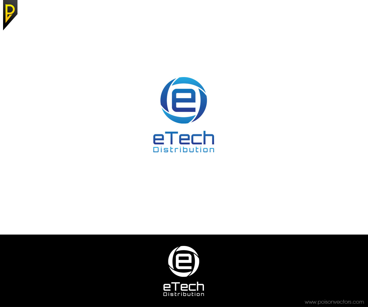 Logo Design by poisonvectors for eTech Distribution | Design #11313680