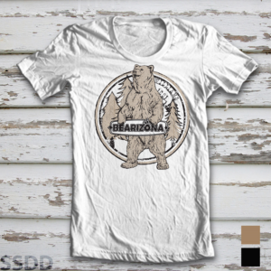 bearizona in to the wild in williams arizona | T-shirt Design by SSDD