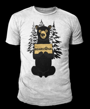 bearizona in to the wild in williams arizona | T-shirt Design by CREARTIVE