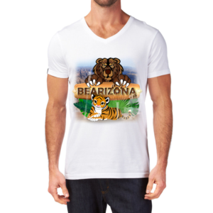 bearizona in to the wild in williams arizona | T-shirt Design by SAI DESIGNS
