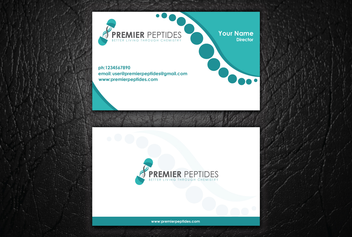 Logo Design by creative.bugs for Premier Peptides | Design #11286407