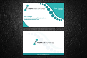 Logo Design by creative.bugs for Premier Peptides | Design: #11286407