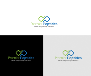 Diseño de Logo por jemstech para Premier Peptides | Diseño #11240570