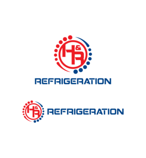 Logo Design by moisesf for H & R REFRIGERATION  | Design: #13010995
