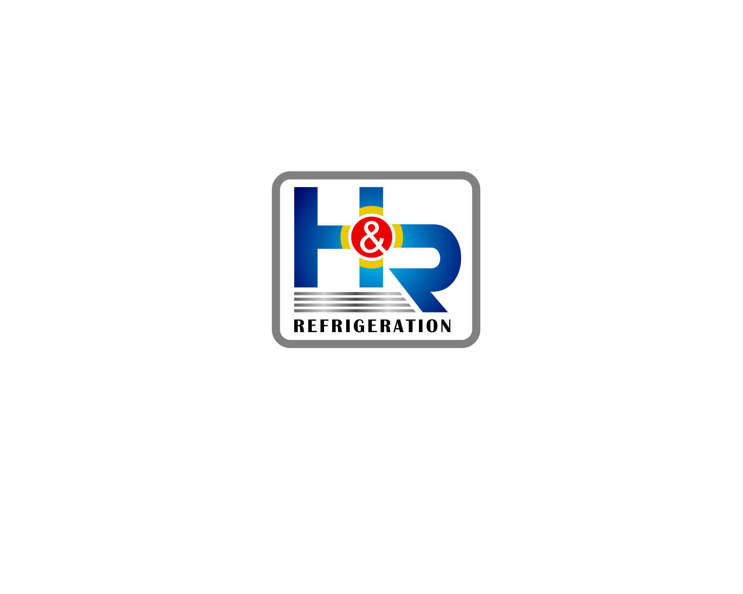 Logo Design by sanalkumar for H & R REFRIGERATION  | Design #13015755