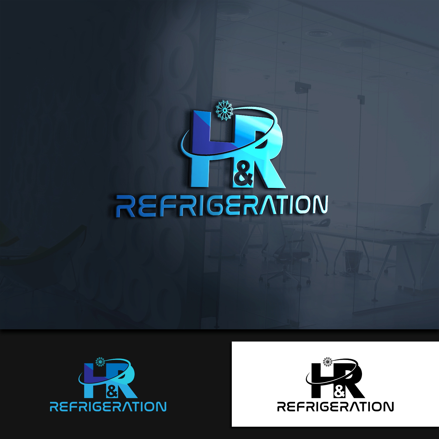 Design de Logo par IMD-HUB pour H & R REFRIGERATION  | Design #13010697