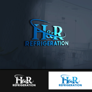 Logo Design by IMD-HUB for H & R REFRIGERATION  | Design: #13011101