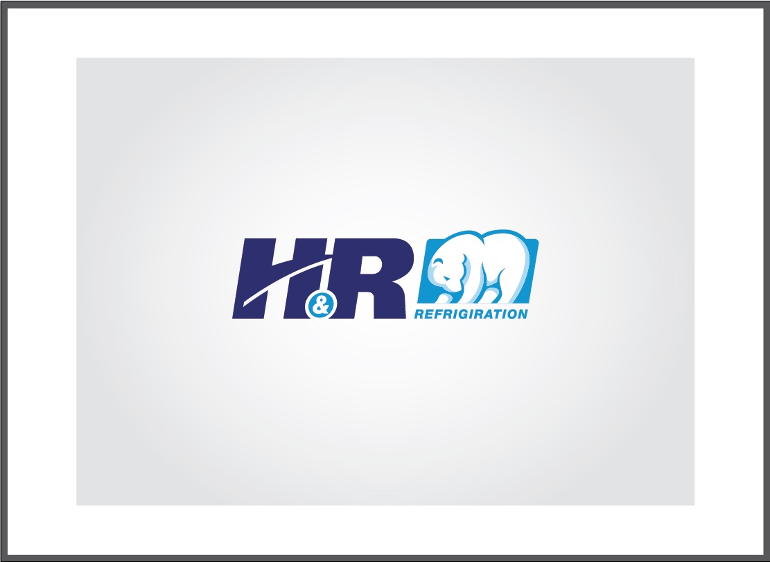 Logo Design by Illuminate Media for H & R REFRIGERATION  | Design #13013188