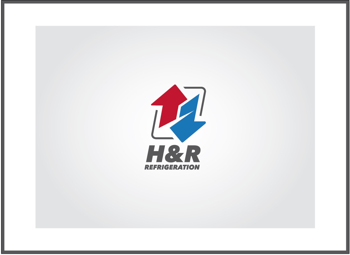 Logo Design by Illuminate Media for H & R REFRIGERATION  | Design #13023751