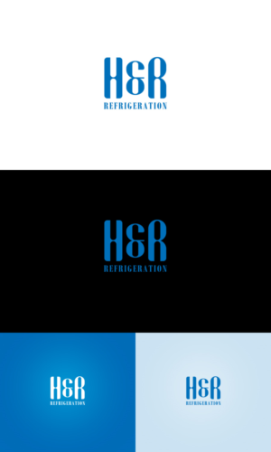 Logo Design by Grapismo for H & R REFRIGERATION  | Design #13014747
