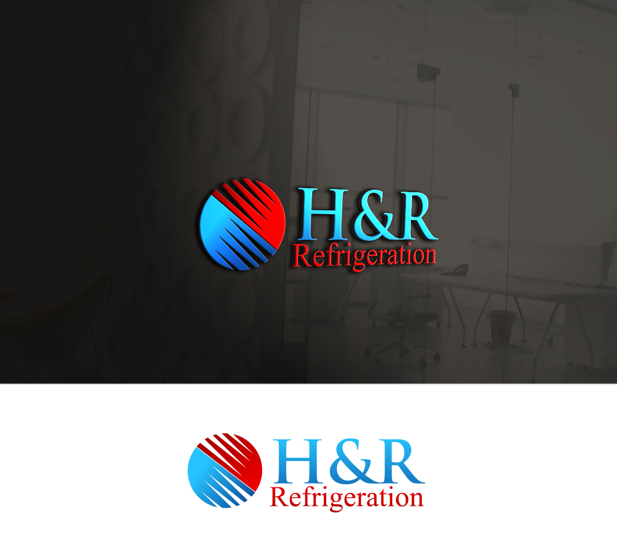 Design de Logo par Turn Digital pour H & R REFRIGERATION  | Design #13015338