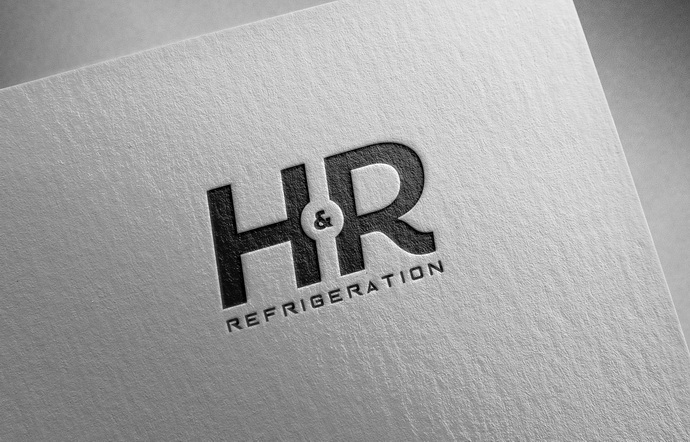 Logo Design by christianpoetoe for H & R REFRIGERATION  | Design #13012794
