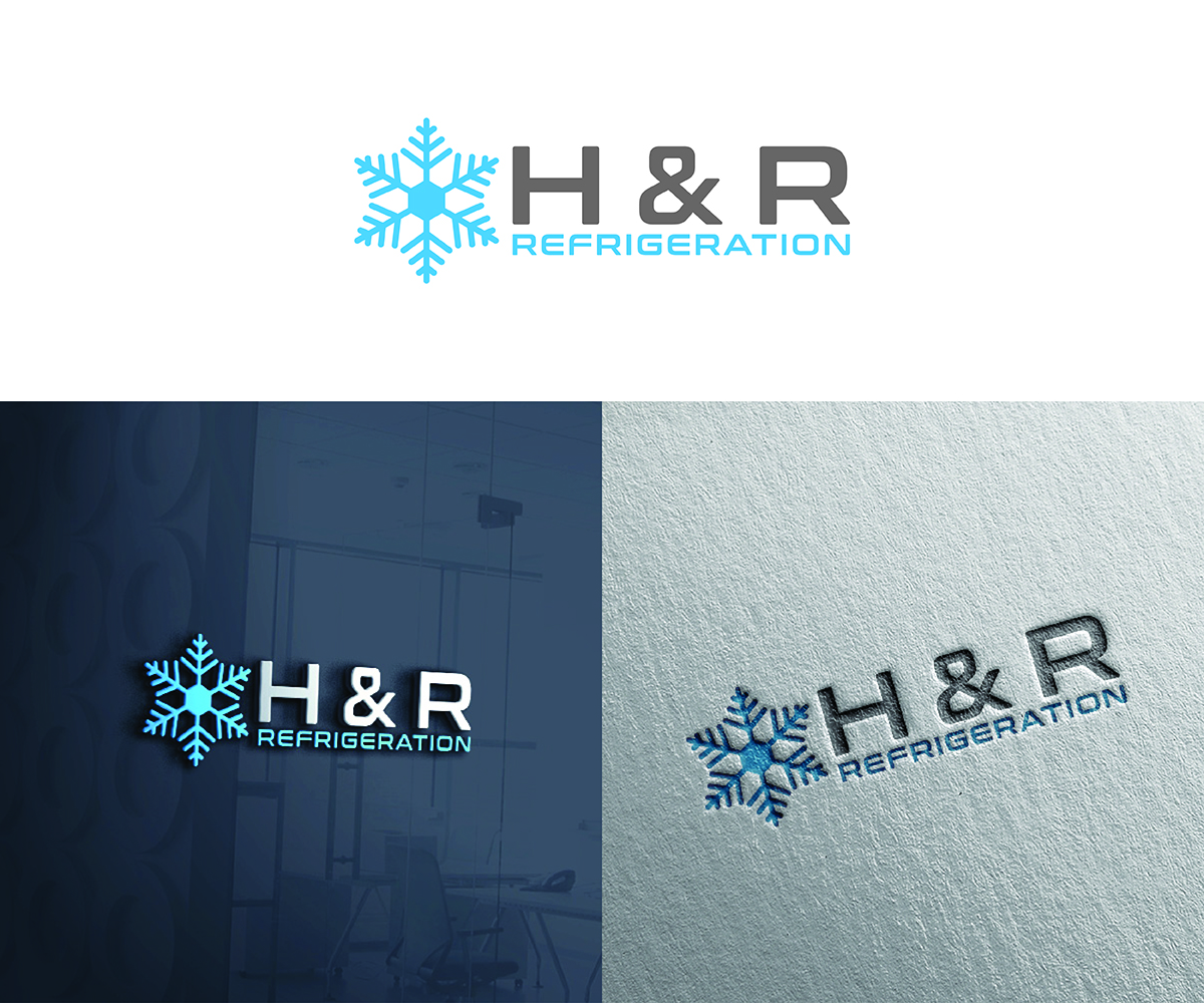 Logo Design by eMARK for H & R REFRIGERATION  | Design #13022463
