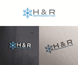 Logo Design by eMARK for H & R REFRIGERATION  | Design: #13022463