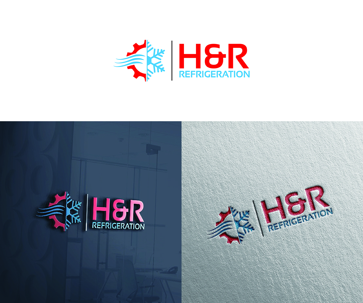 Logo Design by eMARK for H & R REFRIGERATION  | Design #13022464