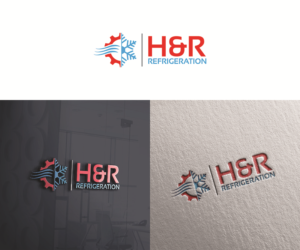 Logo Design by eMARK for H & R REFRIGERATION  | Design: #13022464