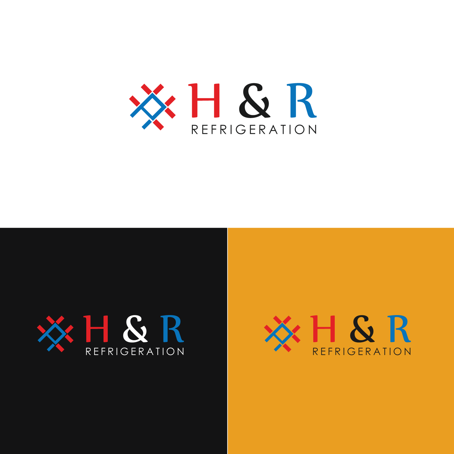 Logo Design by shinchan1260 for H & R REFRIGERATION  | Design #13025504