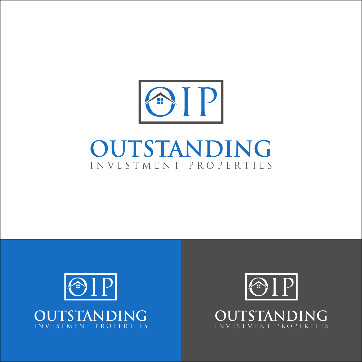 Logo Design by JM GRAPHICS for Outstanding Investment Properties, Ltd | Design #11247957