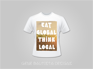 T-shirt Design by Gene Bautista DESIGNS