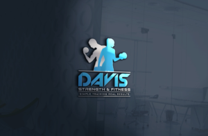 Diseño de Logo por GLDesigns para Davis Strength & Fitness | Diseño #11233420