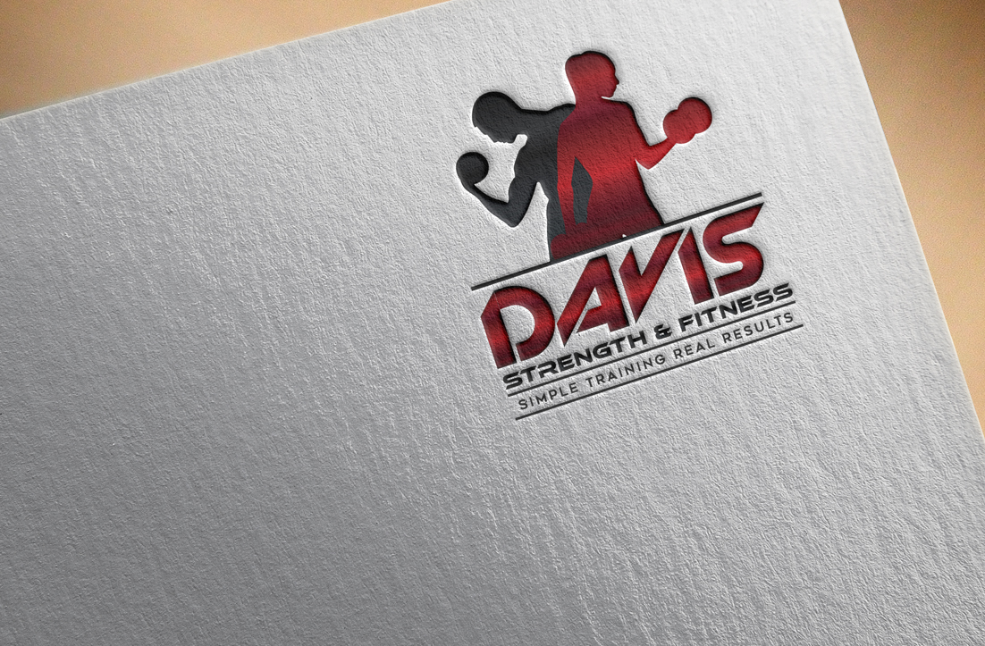 Diseño de Logo por GLDesigns para Davis Strength & Fitness | Diseño #11233421