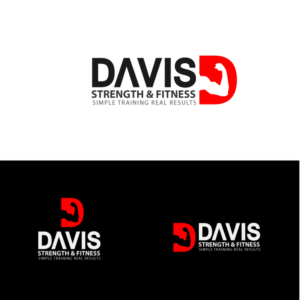 Logo Design by amboge for Davis Strength & Fitness | Design: #11241521