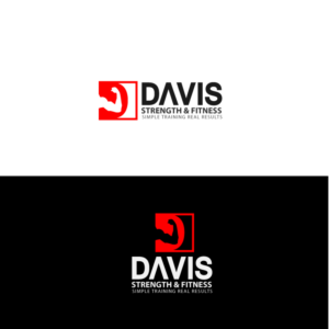 Logo Design by amboge for Davis Strength & Fitness | Design: #11241523