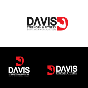 Logo Design by amboge for Davis Strength & Fitness | Design: #11241711