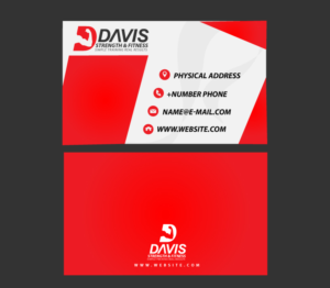 Logo Design by amboge for Davis Strength & Fitness | Design: #11258117