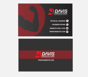 Logo Design by amboge for Davis Strength & Fitness | Design: #11258118