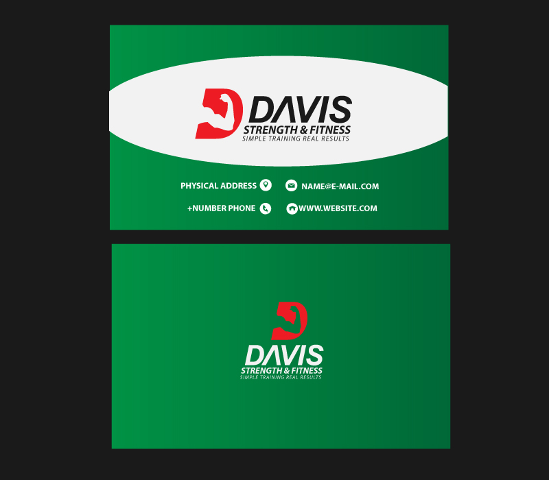 Logo Design by amboge for Davis Strength & Fitness | Design #11258120