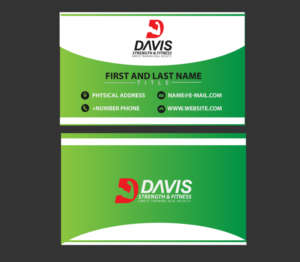 Logo Design by amboge for Davis Strength & Fitness | Design: #11258122