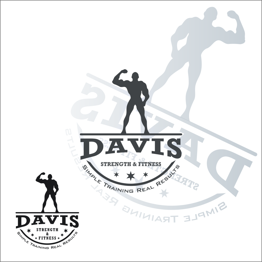 Diseño de Logo por ZBE Studio. para Davis Strength & Fitness | Diseño #11245477