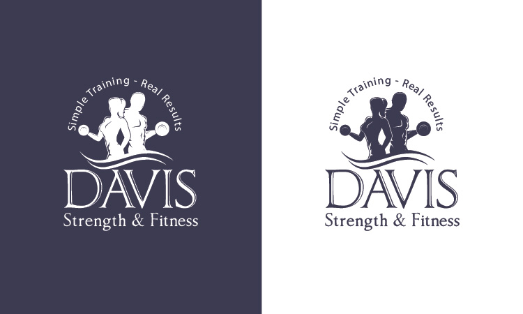 Logo Design by CreativeKlub for Davis Strength & Fitness | Design #11232476