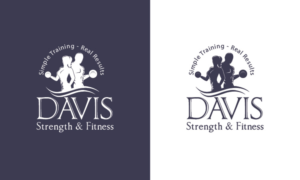 Logo Design by CreativeKlub for Davis Strength & Fitness | Design: #11232476