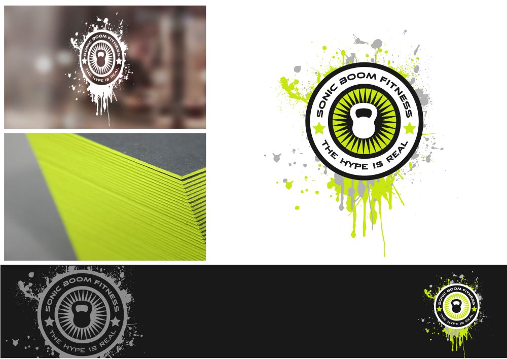 Design de Logo par Amduat Design pour SONIC BOOM FITNESS  | Design #11310176