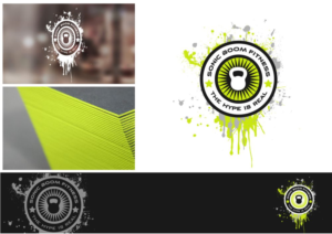 Logo Design by Amduat Design for SONIC BOOM FITNESS  | Design: #11310176