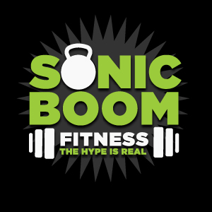 Logo Design by Thomasdesign for SONIC BOOM FITNESS  | Design #11266998