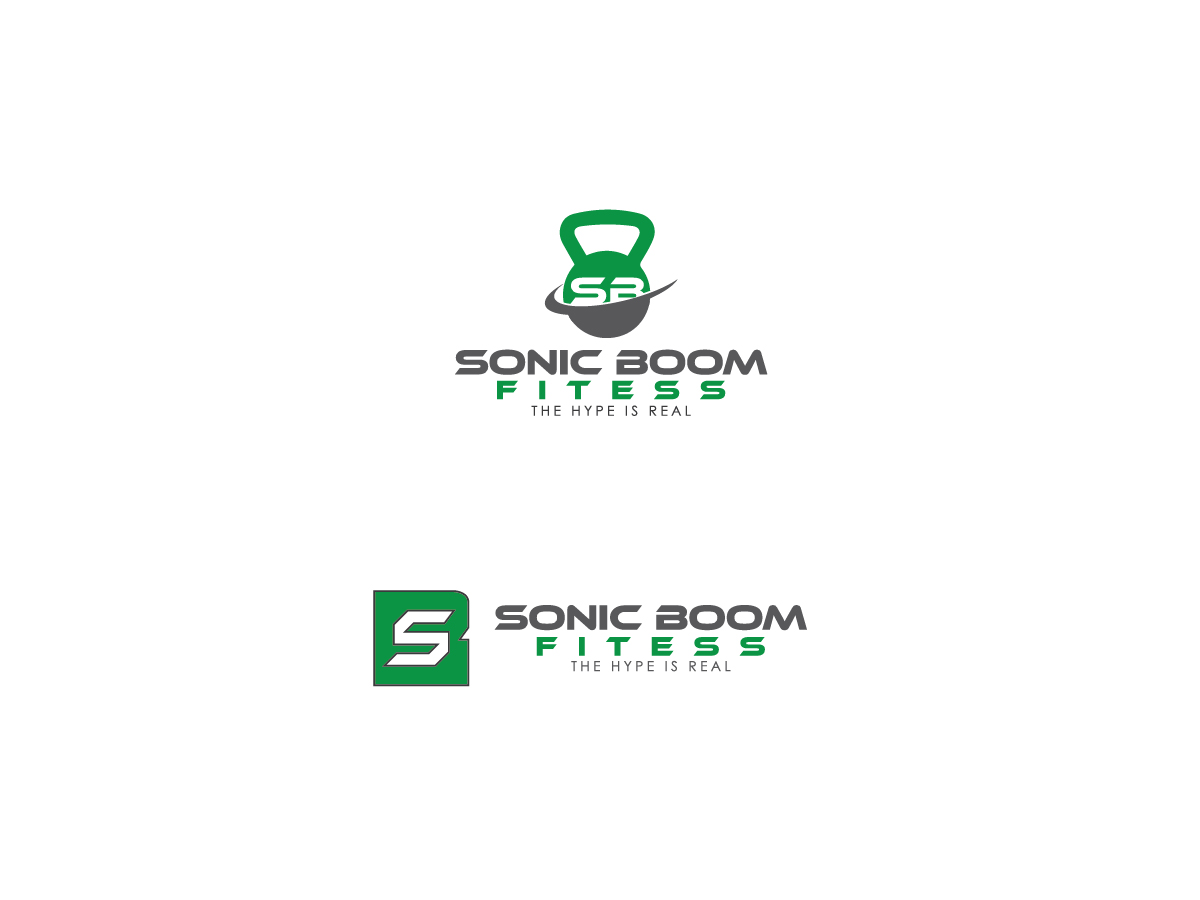 Logo-Design von mail.pavanayi für SONIC BOOM FITNESS  | Design #11290779